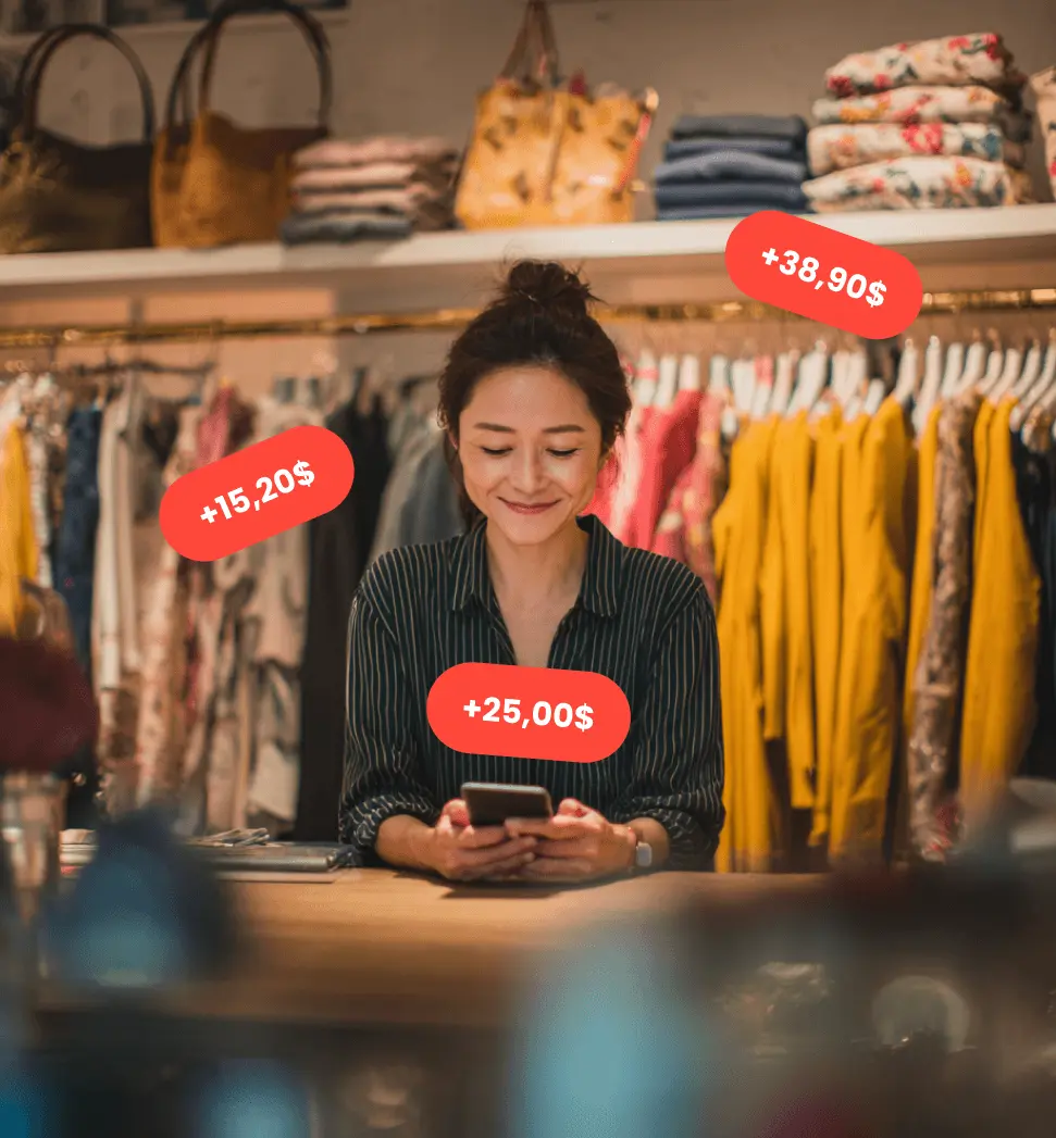 Customers pay you directly!